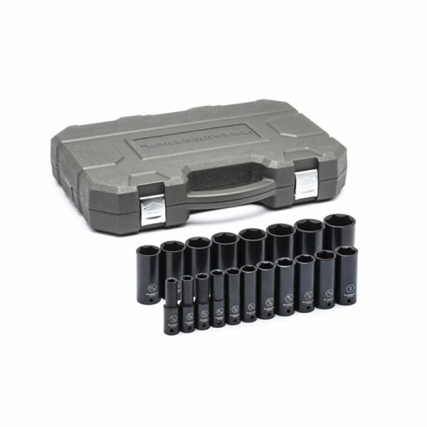 84934N GearWrench 19pc 1/2'' Drive 6 Point Deep Impact SAE Socket Set