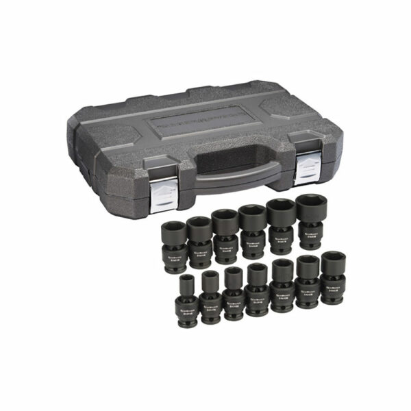 84938N GearWrench 13pc 1/2'' Drive 6 Point Standard Universal Impact SAE Socket Set