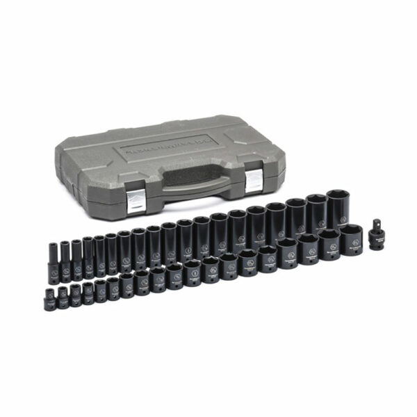84947N GearWrench 39pc 1/2'' Drive 6 Point Standard & Deep Impact SAE Socket Set