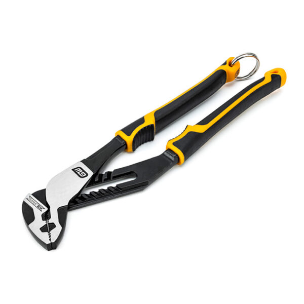 82171CTH GearWrench 12'' Pitbull K9 Tether Ready Straight Jaw Dual Material Tongue and Groove Pliers