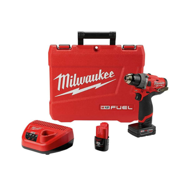 Milwaukee 2504-22 M12 FUEL 1/2'' Hammer Drill Kit