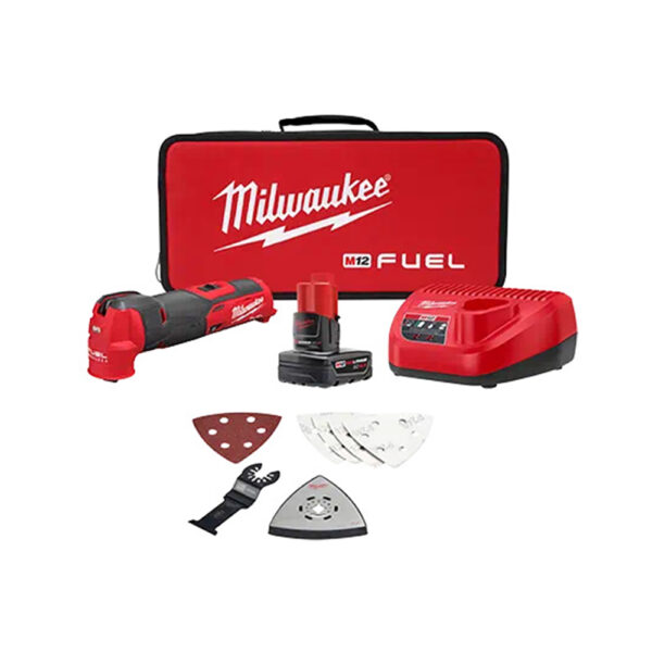 Milwaukee 2526-21XC M12 FUEL Oscillating Multi-Tool Kit