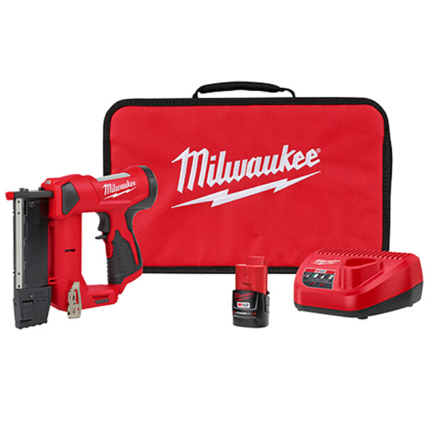 Milwaukee 2540-21 M12 23 Gauge Pin Nailer Kit