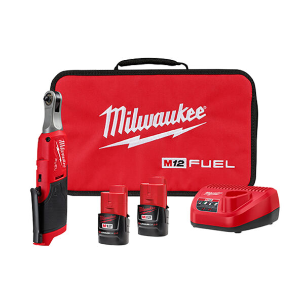 Milwaukee 2566-22 M12 FUEL 1/4'' High Speed Ratchet Kit