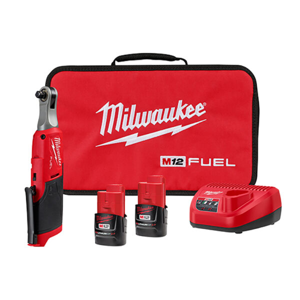 Milwaukee 2567-22 M12 FUEL 3/8'' High Speed Ratchet Kit