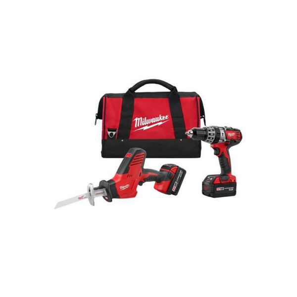 Milwaukee 2695-22 M18 Cordless LITHIUM-ION 2-Tool Combo Kit