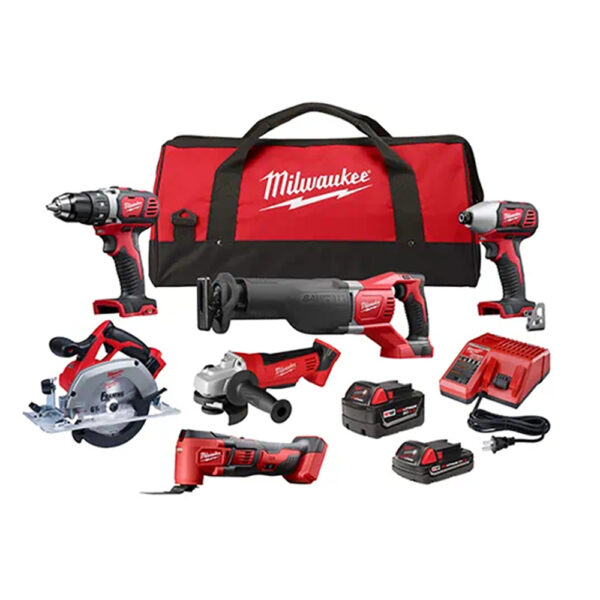 Milwaukee 2697-26 M18 6-Piece Combo Kit