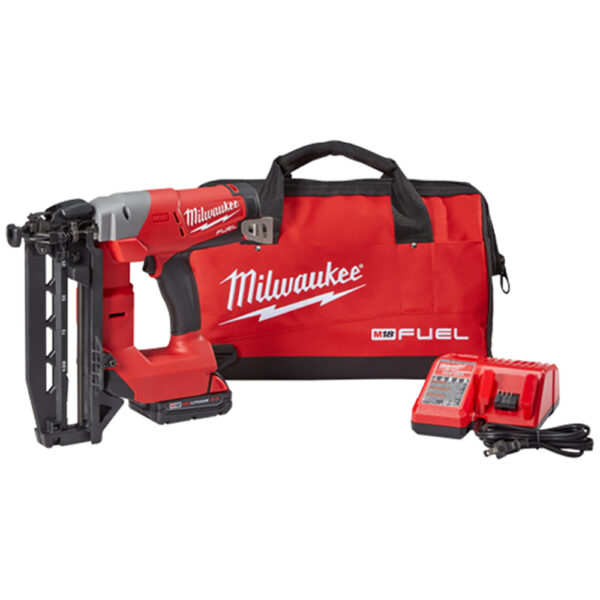 Milwaukee 2741-21CT M18 FUEL 16ga Straight Finish Nailer Kit