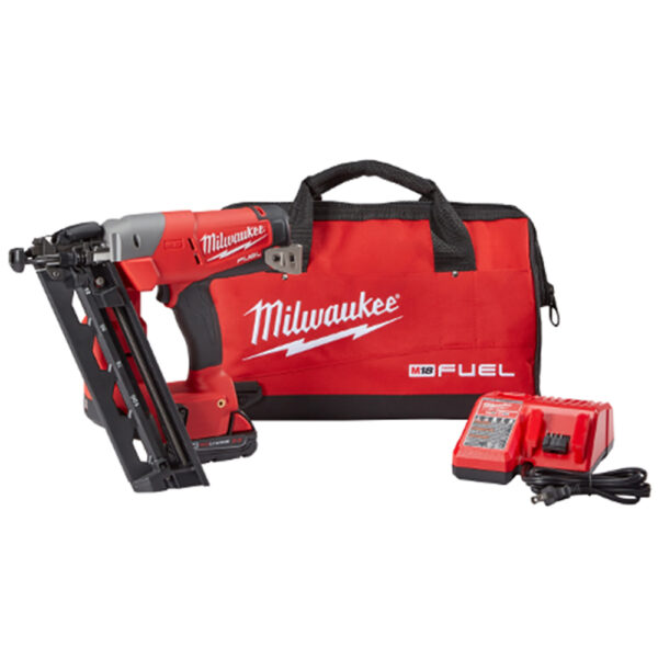 Milwaukee 2742-21CT M18 FUEL 16ga Angled Finish Nailer Kit