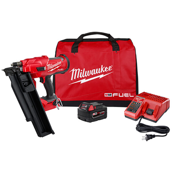 Milwaukee 2744-21 M18 FUEL 21 Degree Framing Nailer Kit