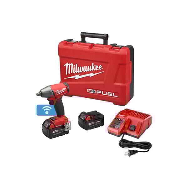 Milwaukee 2759B-22 M18 FUEL w/ ONE-KEY 1/2'' Compact Impact Wrench w/ Friction Ring Kit