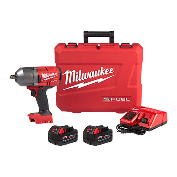 Milwaukee 2766-22R M18 FUEL High Torque 1/2'' Impact Wrench w/ Pin Detent Kit