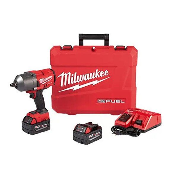 Milwaukee 2767-22 M18 FUEL 1/2'' High Torque Impact Wrench w/ Friction Ring Kit