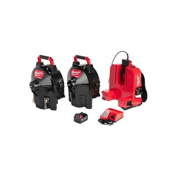Milwaukee 2775C-222 M18 FUEL SWITCH Pack Sectional Drum Machine with 1/2'' Cable
