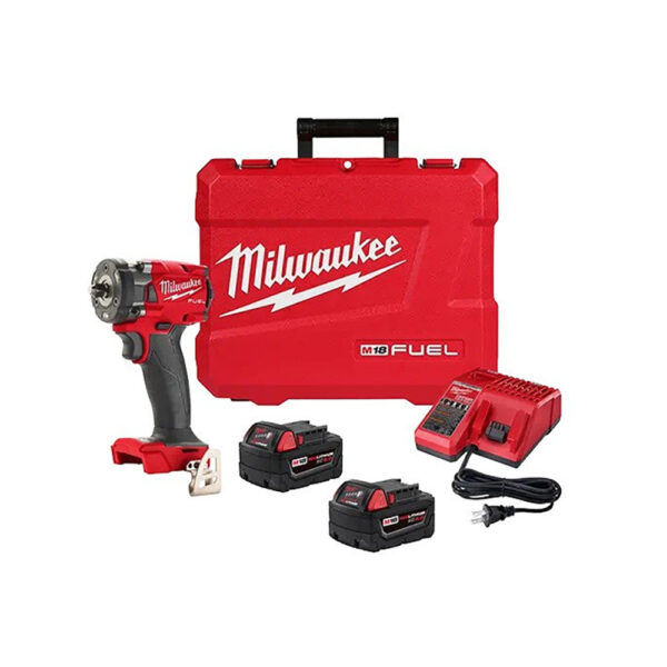 Milwaukee 2854-22 M18 FUEL 3/8'' Compact Impact Wrench w/ Friction Ring Kit