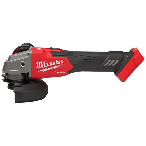 Milwaukee 2889-20 M18 FUEL 4-1/2'' / 5'' Variable Speed Braking Grinder, Slide Switch Lock-On