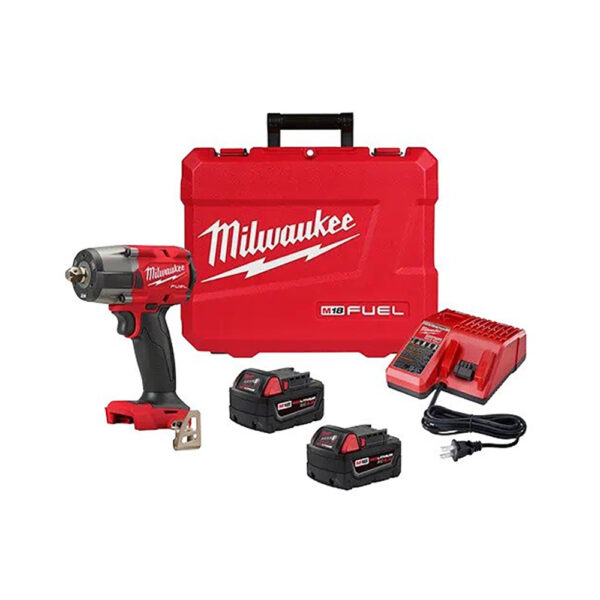 Milwaukee 2962P-22 M18 FUEL 1/2'' Mid-Torque Impact Wrench w/ Pin Detent Kit