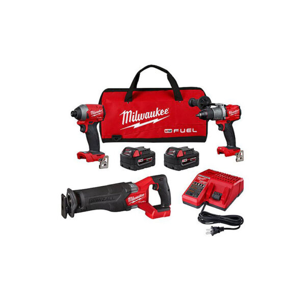 Milwaukee 2998-23 M18 FUEL 3-Piece Combo Kit