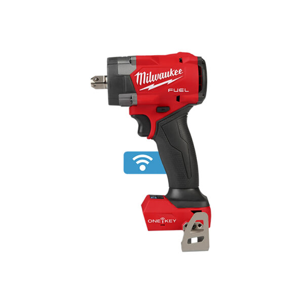 Milwaukee 3061P-20 M18 FUEL 1/2'' Controlled Torque Compact Impact Wrench w/ TORQUE-SENSE, Pin Detent
