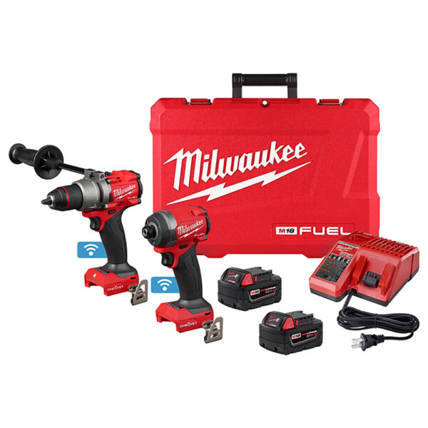 Milwaukee 3696-22 M18 FUEL 2-Tool Combo Kit w/ ONE-KEY