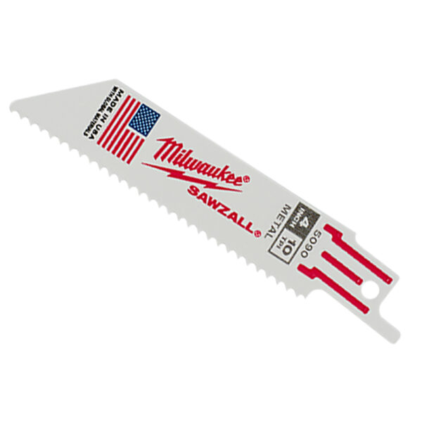 Milwaukee 48-01-2182 SAWZALL 6'' 14 TPI Standard Metal Blades (25PK)