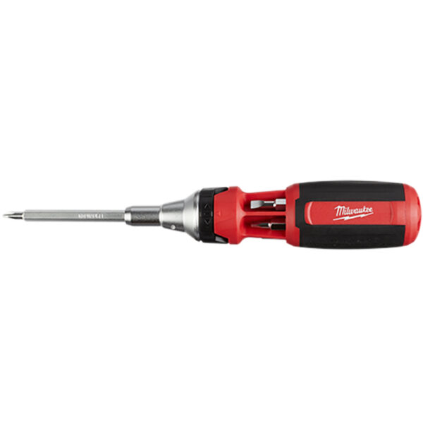 Milwaukee 48-22-2322 9-in-1 Square Drive Ratcheting Multi-bit Driver