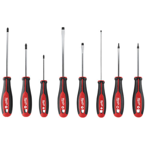 Milwaukee 48-22-2718 8pc Screwdriver Kit w/ Square