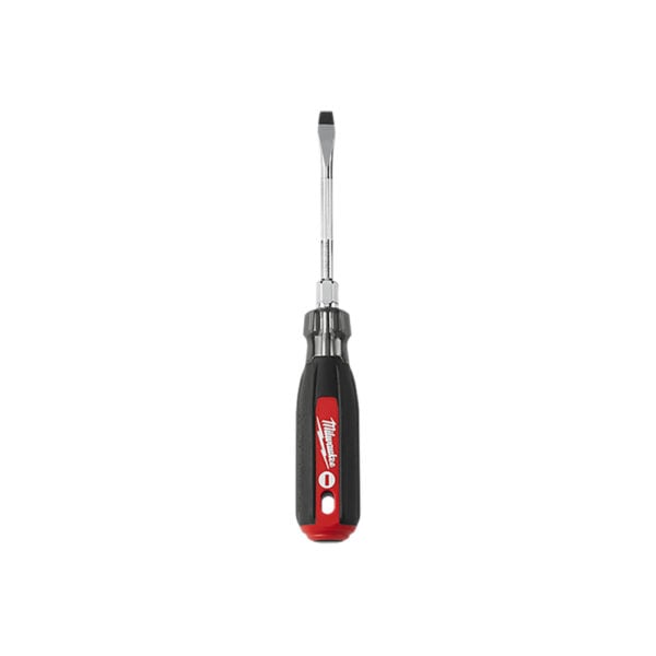 Milwaukee 48-22-2821 1/4'' Slotted - 4'' Cushion Grip Screwdriver