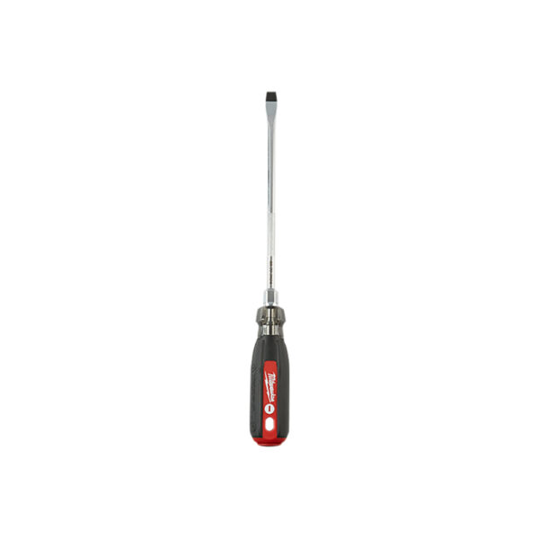 Milwaukee 48-22-2824 3/8'' Slotted - 8'' Cushion Grip Screwdriver