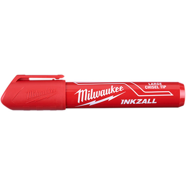Milwaukee 48-22-3256 INKZALL Large Chisel Tip Red Marker