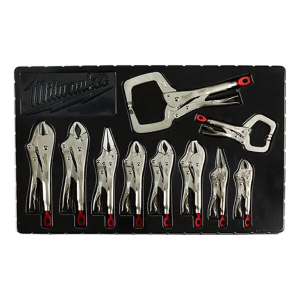 Milwaukee 48-22-3690 10 Pc. TORQUE LOCK LOCKING PLIERS KIT
