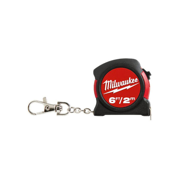 Milwaukee 48-22-5506 6ft / 2m Keychain Tape Measure