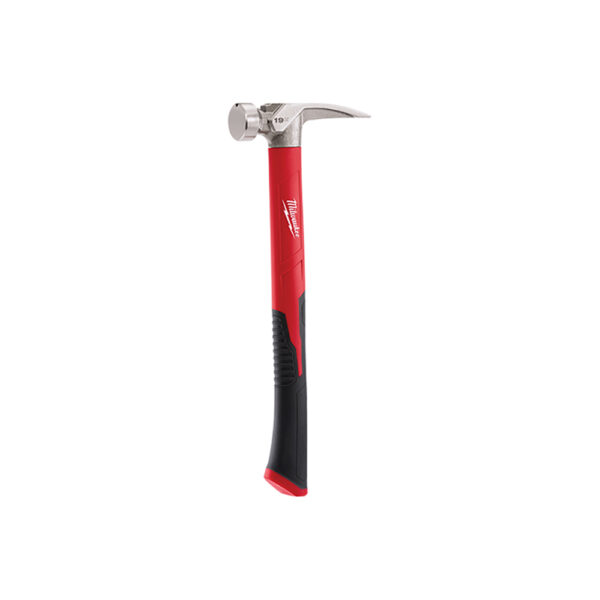 Milwaukee 48-22-9316 19oz Smooth Face Poly/Fiberglass Handle Hammer