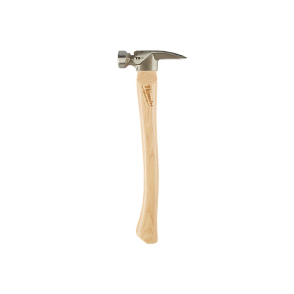 Milwaukee 48-22-9419 19oz Milled Face Hickory Handle Framing Hammer
