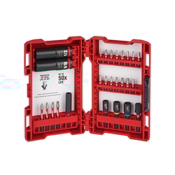 Milwaukee 48-32-4408 SHOCKWAVE Impact Duty Drive and Fasten 26PC Set
