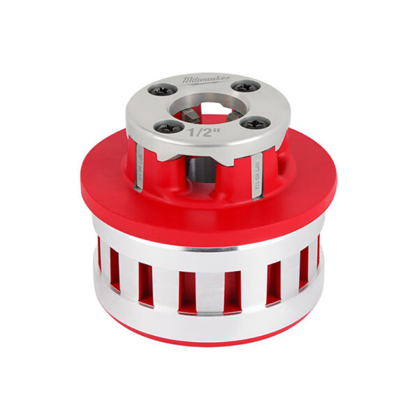 Milwaukee 48-36-1007 1/2'' High Speed NPT Portable Pipe Threading Forged Aluminum Die Head