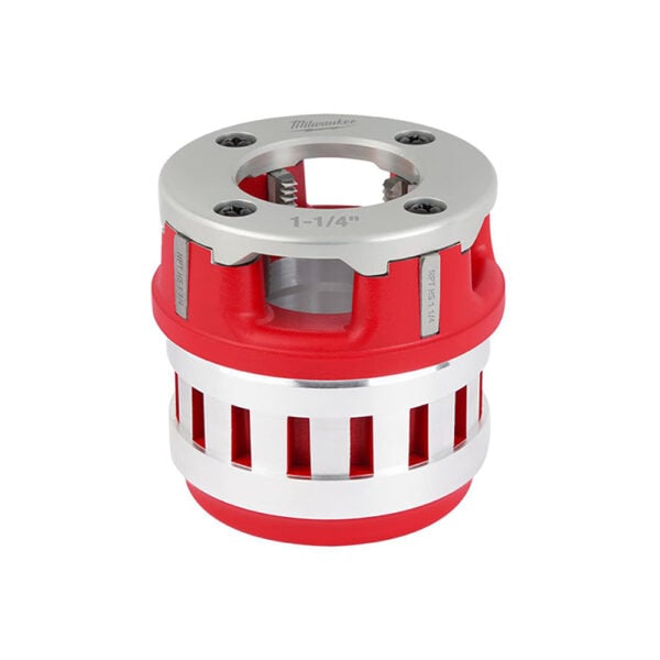 Milwaukee 48-36-1010 1-1/4'' High Speed NPT Portable Pipe Threading Forged Aluminum Die Head