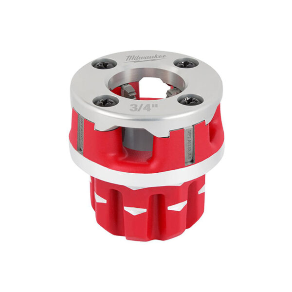 Milwaukee 48-36-1308 Compact 3/4'' Alloy NPT Portable Pipe Threading Forged Aluminum Die Head