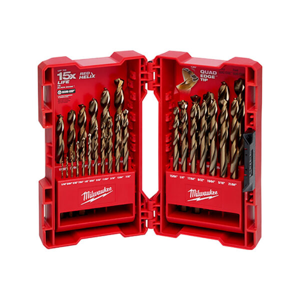 Milwaukee 48-89-2332 RED HELIX Cobalt Drill Bit 29pc Set