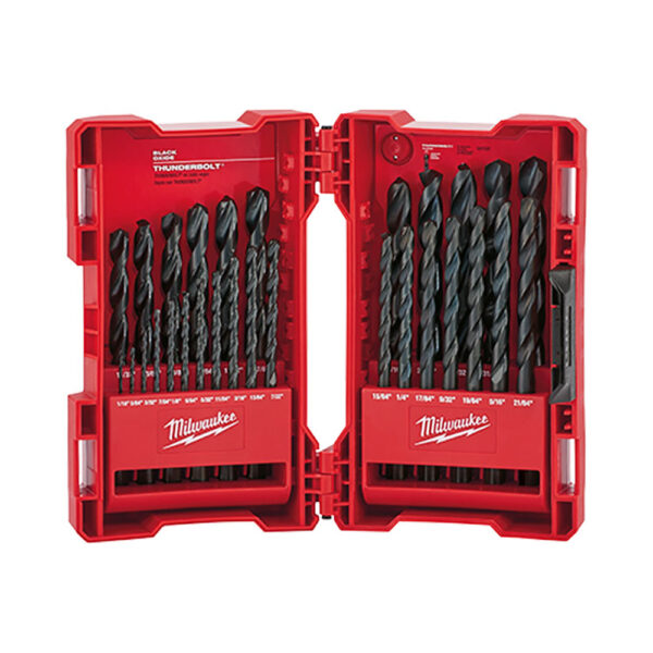 Milwaukee 48-89-2802 THUNDERBOLT Black Oxide Drill Bit 29pc Set
