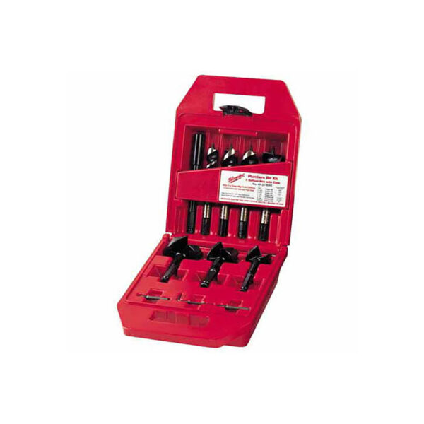 Milwaukee 49-22-0065 Plumbers' Selfeed Bit 7PC Kit