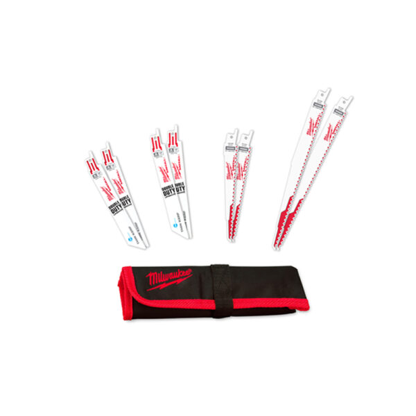 Milwaukee 49-22-0240 SAWZALL Metal and Wood Blade 8PC Set