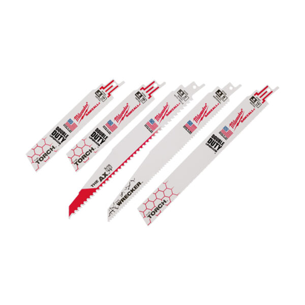 Milwaukee 49-22-1105 SAWZALL Demolition Blade 5PC Set