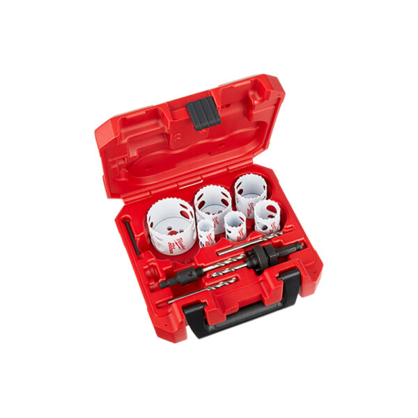 Milwaukee 49-22-4095 HOLE DOZER Electricians Hole 10PC Saw Kit