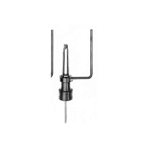 Milwaukee 49-57-0012 #3 Morse Taper to Quick Change Steel Hawg Cutter Arbor