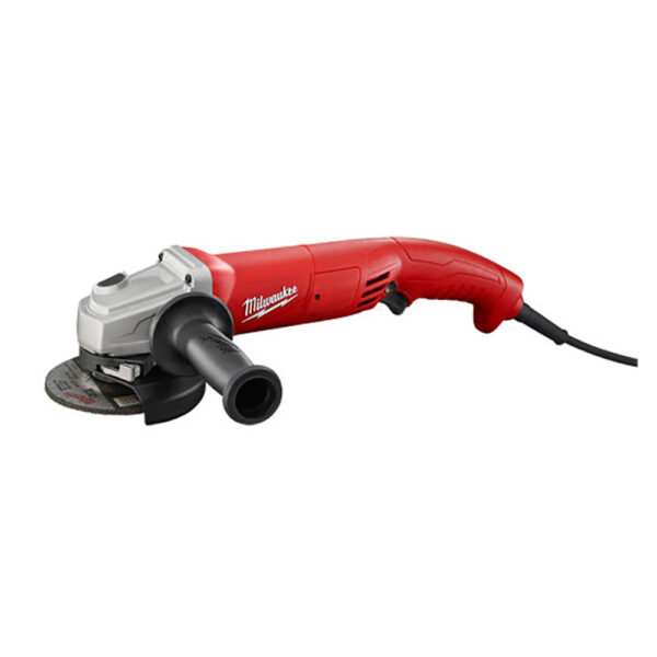 Milwaukee 6121-30 11 Amp 4-1/2'' Small Angle Grinder Trigger Grip, Lock-On