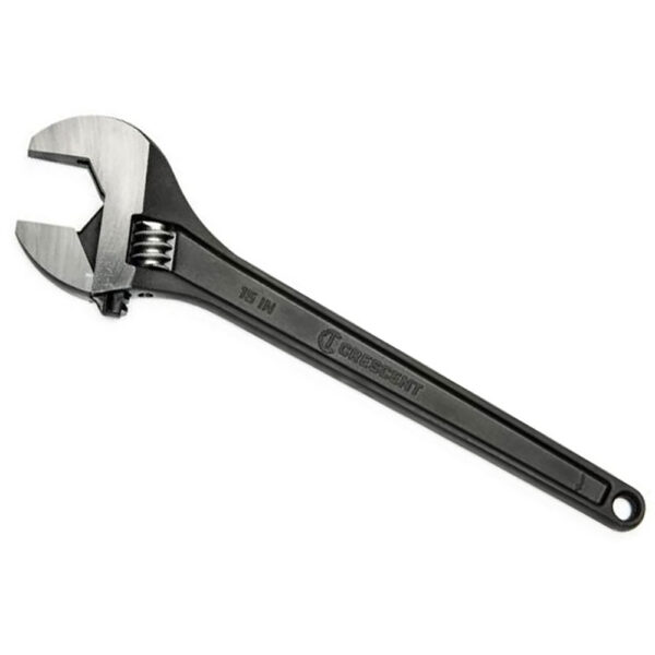 Crescent AT218BK 18'' Adjustable Black Oxide Tapered Handle Wrench - Boxed