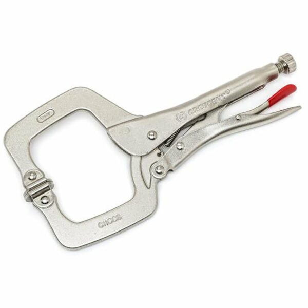 Crescent C6CCSVN 6'' Locking C-Clamp with Swivel Pads