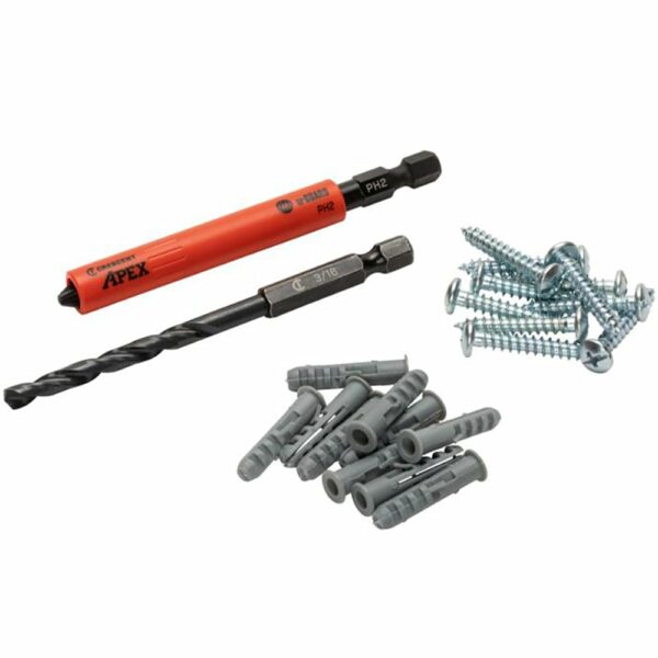 Crescent CAUGB3BPH2K u-GUARD Drywall Anchor Kit