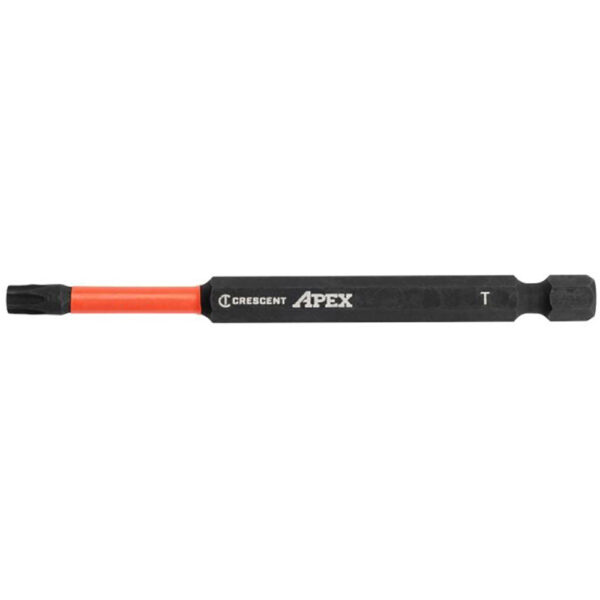 Crescent CAVB3BT30 T30 x 3-1/2'' Torx VORTEX Impact Power Bit - 2 Pack